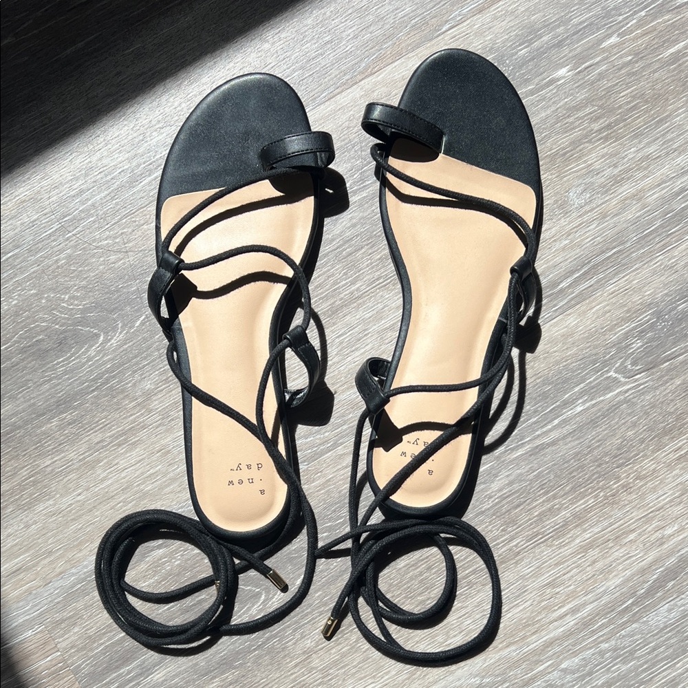 A New Day ankle wrap sandals